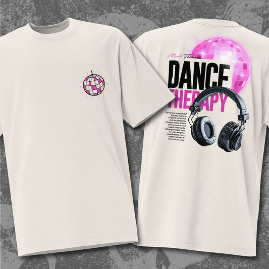 DANCE THERAPY - Oversized - Disco Ball Front