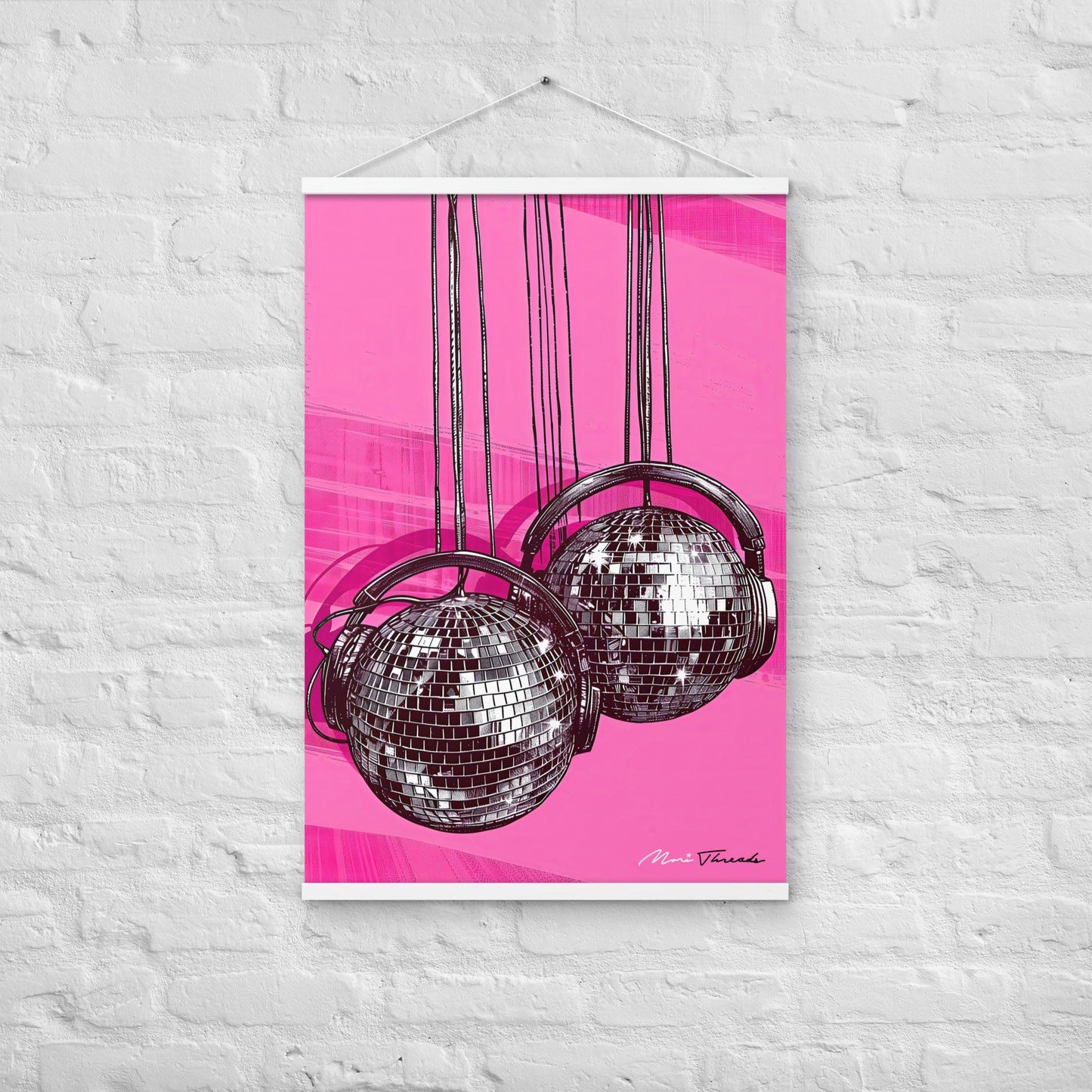 DROPPIN' BEATS - Hanging Art